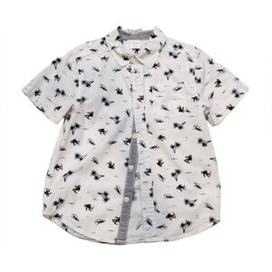 Gymboree - Boys Small Surfing Ocean Button Down Shirt